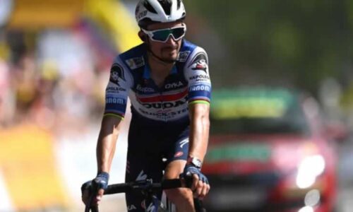 Жюлиан Алафилиппе (Soudal-QuickStep) на "Тур де Франс" 2023 года