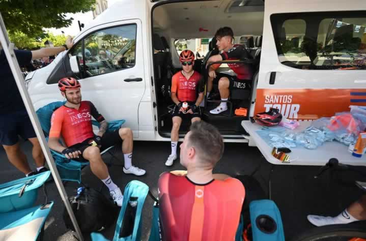 На "Сантос Тур Даун Андер", которым он открыл сезон 2024 года, все было спокойно.