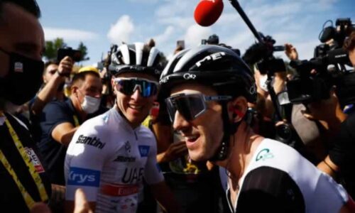 20-й этап "Тур де Франс" 2023 года: Адам Йейтс и Тадей Погачар