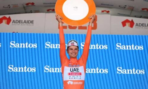 Джей Вайн (UAE Team Emirates) выиграл "Тур Даун Андер" 2023 года