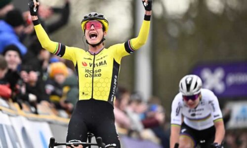 Марианна Вос выиграла Omloop Het Nieuwsblad 2024