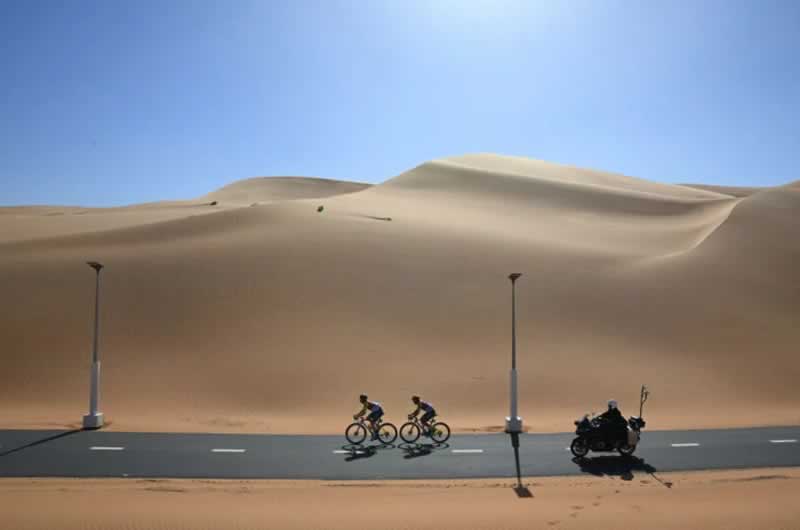 Тур ОАЭ включает в себя несколько специально построенных велосипедных трасс