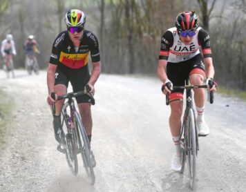 Лотта Копецки и Тадей Погачар - одни из главных претендентов на победу в гонке Strade Bianche 2024 года