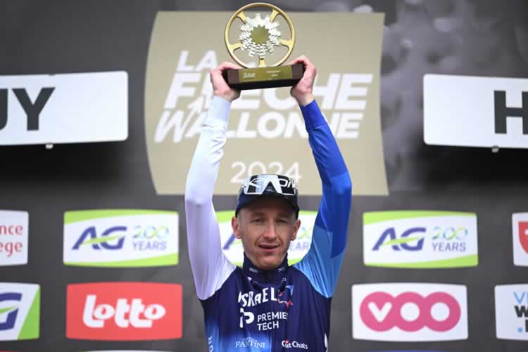 Стиви Уильямс победил в La Flèche Wallonne 2024