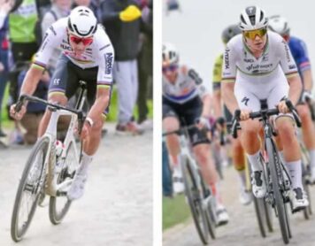 Чемпионы мира Матье ван дер Поэль (Alpecin-Deceuninck) и Лотта Копецки (SD Worx-Protime) заняли первые места в гонках Paris-Roubaix и Paris-Roubaix Femmes 2024 года