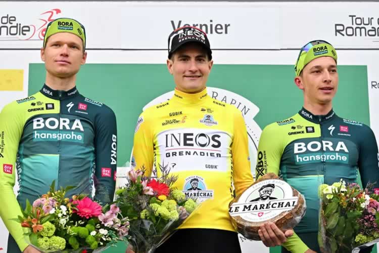 Карлос Родригес одерживает победу в общем зачете "Тур де Романди 2024"