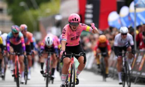 Вуэльта в Бургосе 2024: Лотта Хенттала (EF Education-Cannondale) выиграла первый этап