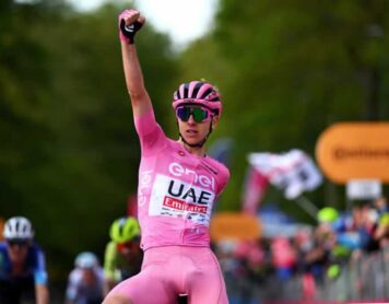 Джиро д'Италия 2024: Тадей Погакар побеждает на 8-м этапе в Прати-ди-Тиво