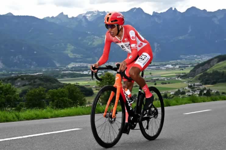 Бывший победитель Тур де Франс Берналь занял четвертое место на недавней гонке Тур Швейцарии
