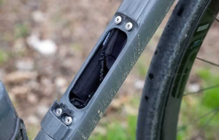 Внутренние хранилища все чаще встречаются на велосипедных рамах.