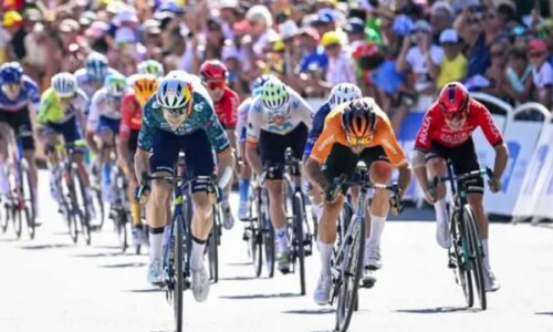 Ваут ван Аерт на девятом месте на 18-м этапе «Тур де Франс 2024»