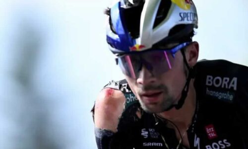 Примож Роглич выбыл из гонки "Тур де Франс" 2024 года после аварии на 12-м этапе